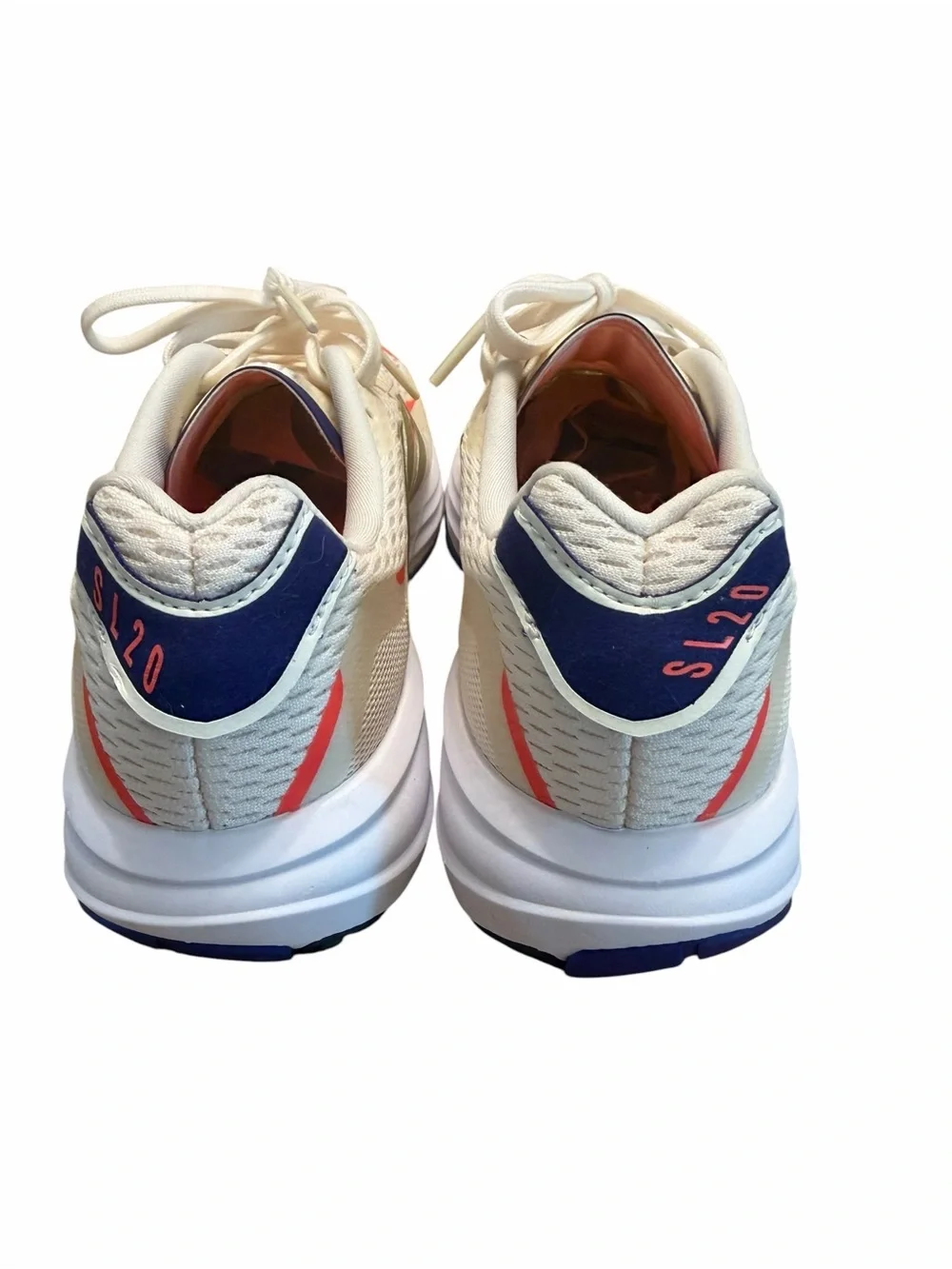 Y2K Retro Running Adidas SL20.3 Women’s 8.5 Beige Coral Sneakers